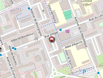 Carte de Stade Jules Ladoumègue à Massy