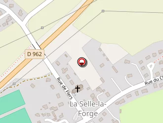 Carte de Golf Flers Le Houlme à Selle-la-forge (la)