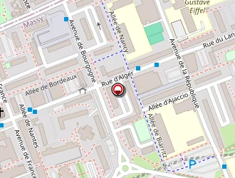 Carte de Chapiseau Catherine à Massy