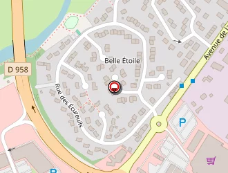 Carte de Aury Fermetures à Argentan