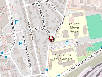 Carte de Lotus Rouge à Massy