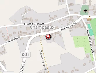 Carte de Rauld Didier à Champeaux