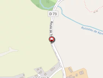 Carte de Circuits De Randonnées à Lanmérin