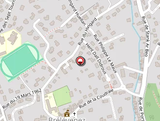 Carte de S-a-v-s (service D'accompagnement à La Vie Sociale) à Lannion