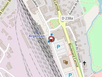 Carte de Mékapharm Apotéka à Argentan