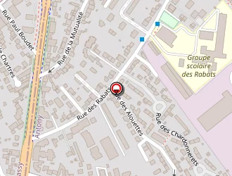 Carte de Croix Rouge Française Equipe Secouriste à Antony