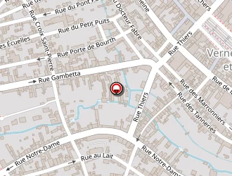 Carte de Ecole à Piseux