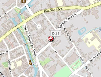 Carte de Renault Groupe Chanoine Concessionnaire à Dreux