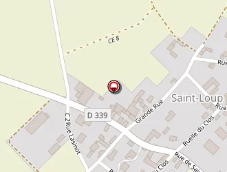 Carte de Raulet Thierry à Saint-loup