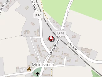 Carte de L Ange Blanc à Montviron