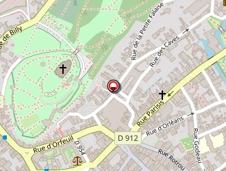 Carte de Le Standard à Dreux