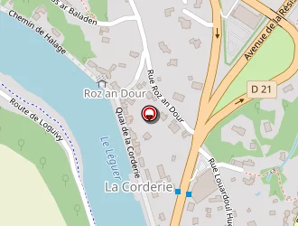 Carte de Mo Di Gu à Lannion