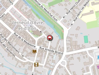 Carte de Cci Eure à Verneuil-sur-avre