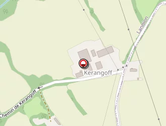 Carte de Gaëc De Kérangoff à Lannion