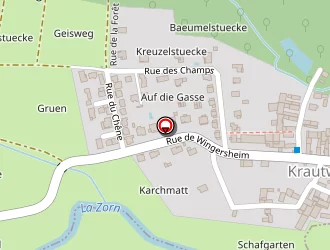 Carte de Corvisart à Krautwiller