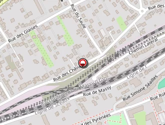 Carte de Acs Fermetures à Antony