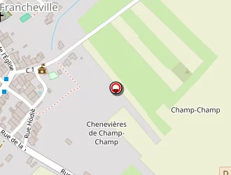 Carte de Vidvard Mazelin à Francheville