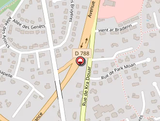 Carte de Denis Jacqueline à Lannion