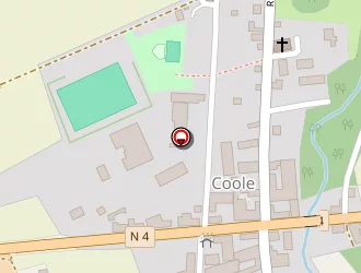 Carte de Robert Fabrice à Coole