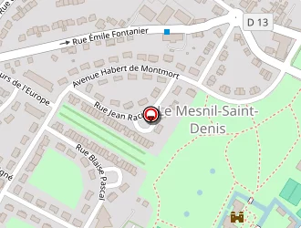 Carte de Ifac à Mesnil-saint-denis (le)