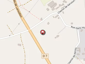 Carte de Paimpol Transports à Kerfot