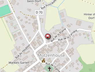 Carte de Haltes Plaisance à Mutzenhouse