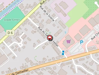 Carte de Derocles Carrossiers à Saverne