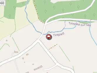 Carte de La Bouvellerie (earl) à Tirepied