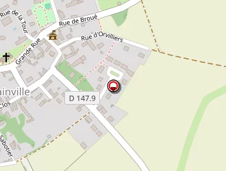 Carte de Bawer à Germainville