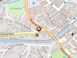 Carte de Ohlmann (ets) à Saverne