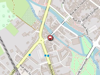 Carte de Bonneville à Argentan