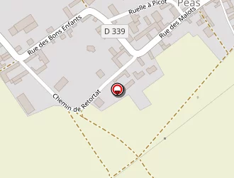 Carte de Maury Noël à Péas