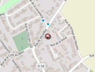 Carte de Godet Denis à Mesnil-saint-denis (le)