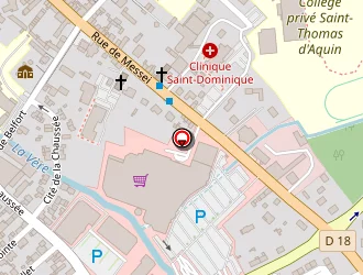 Carte de Eudes Coiffure à Flers