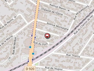 Carte de Siway à Antony