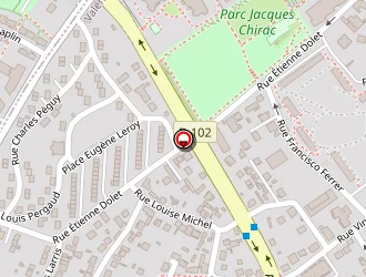 Carte de V à Valenton