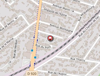 Carte de Serrait Gérard à Antony