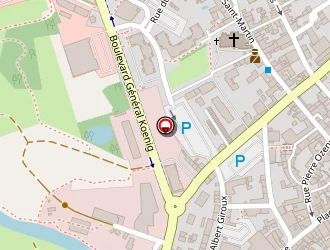 Carte de Lalmand Chauvin à Argentan