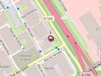 Carte de Dragon Bleu à Rungis complexe