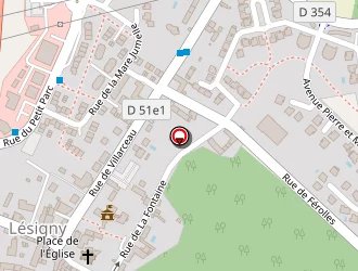 Carte de Ventause Elodie à Lésigny