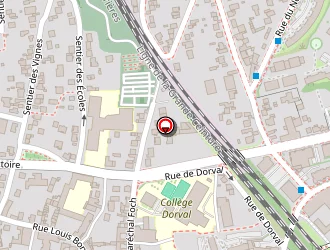 Carte de Collège Dorval à Orly