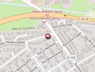 Carte de Coccinelle à Dreux