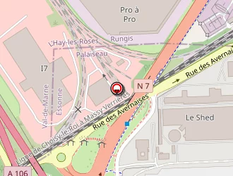 Carte de Aprodis à Rungis complexe