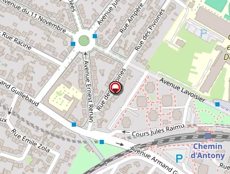 Carte de Aprahm (association) à Antony