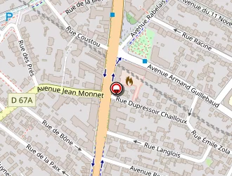 Carte de Domantony à Antony