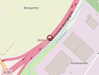 Carte de Microjet à Herrlisheim