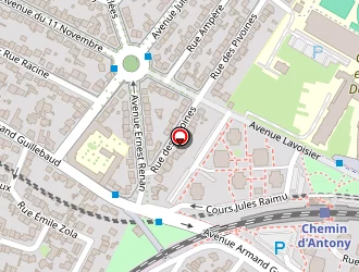 Carte de Fourniat Jacky à Antony