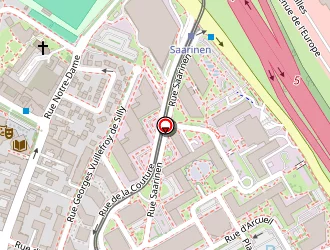 Carte de Just Move à Rungis