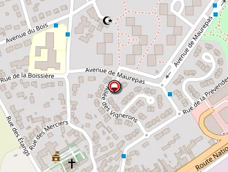 Carte de Gete Construction à Coignières