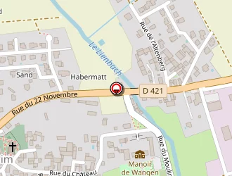 Carte de Carion à Wilwisheim